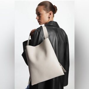COS Shopper tote leather bag
